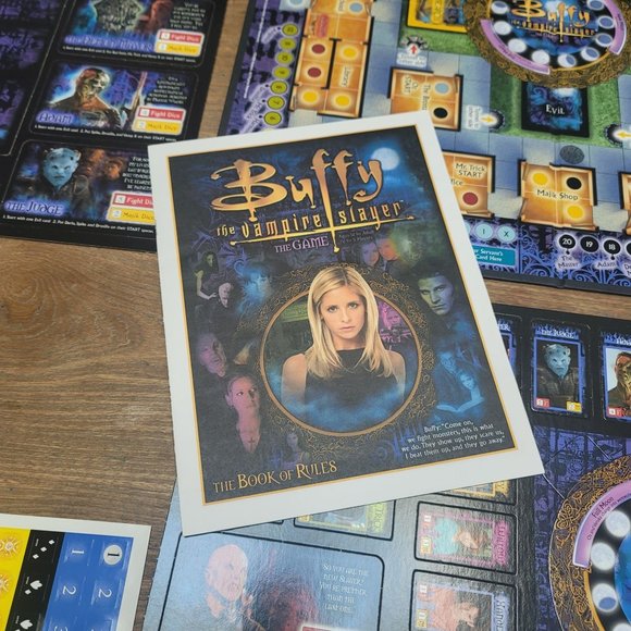 Buffy the Vampire Slayer The Game Milton Bradley Board Game NEW opened not playe - Picture 9 of 16